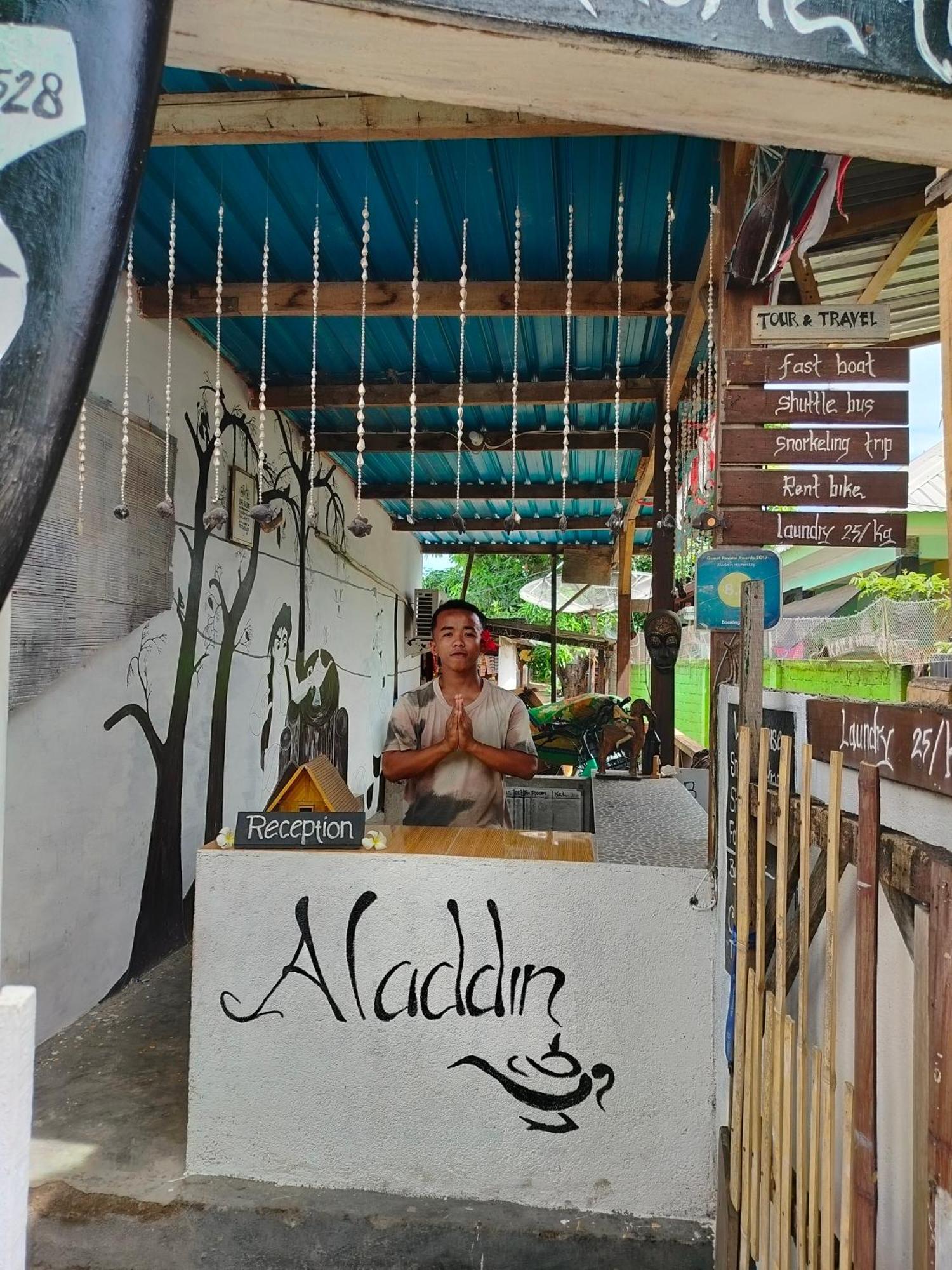Aladdin Homestay Gili Air Exteriör bild